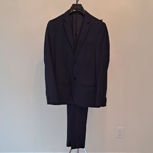 H&M Blue Classic Suit Professional Tailoring